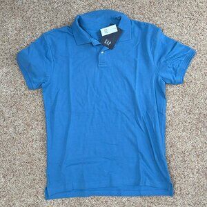 GAP Royal Blue Men's Polo Shirt